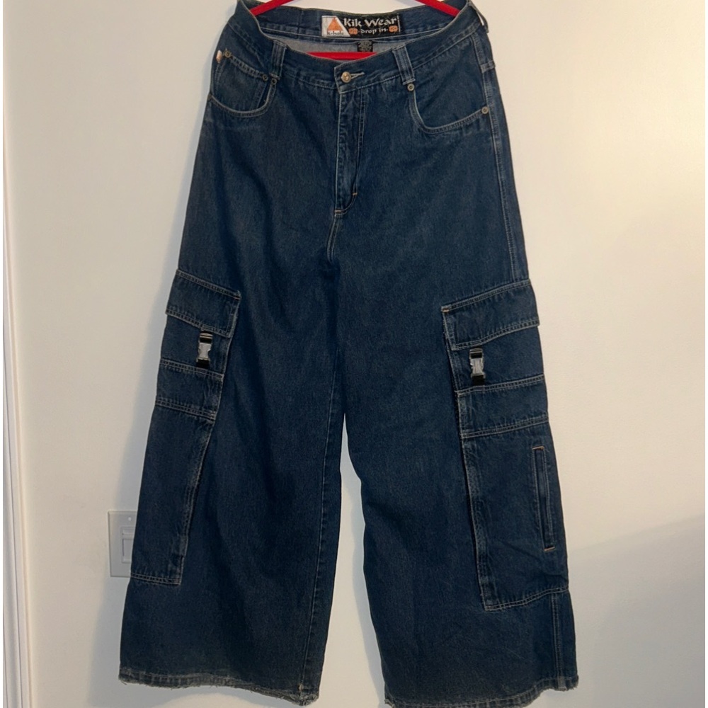 Men's Vintage Kik Wear Jeans Rave Phat Pants Size 34